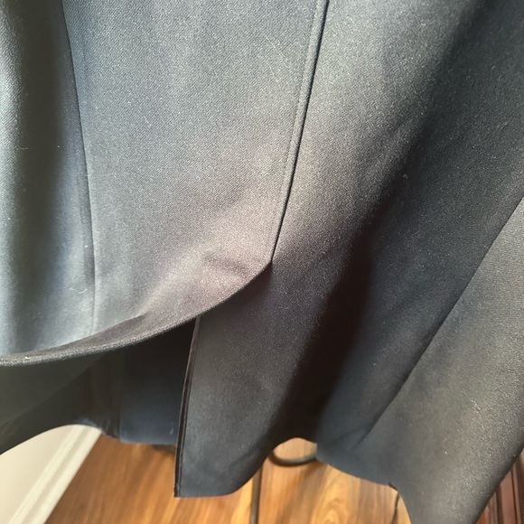 #7 BROOKS BROTHERS 100 PERCENT WOOL LONG MEN’S COAT NAVY BLUE - Picture 11 of 11